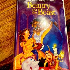 Vintage Walt Disney Collection Beauty and The Beast Black Diamond
